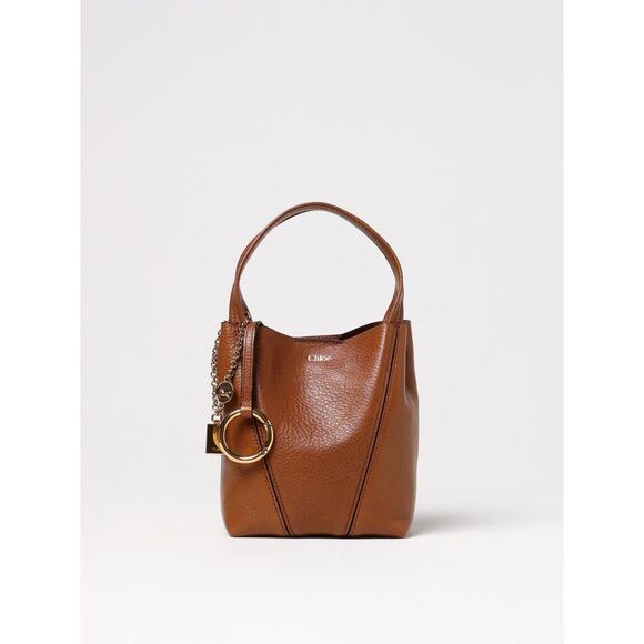 Chloe Mini Bag Woman Brown - Picture 1 of 4